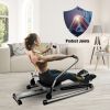 Adjustable Double Hydraulic Resistance Rowing Exercise  Fitness Machine