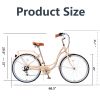 Ladys Bike; 7 Speed; Steel Frame; Multiple Colors
