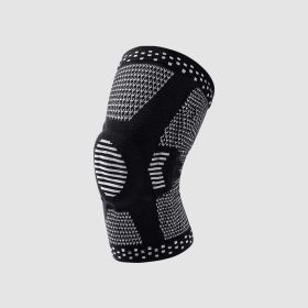FitVille Wrap-up Knee Brace (Color: BLACK)