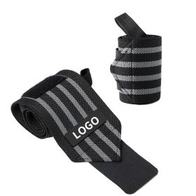 GYM Wrist Strap Brace (Color: BLACK)